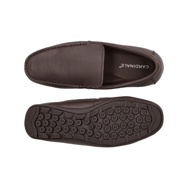 MOCASINES HOMBRE CUERO ATRANI-4-88 CAFE - 3