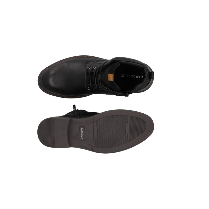 BOTINES HOMBRE CUERO REVARD-6-23 NEGRO ['ECOCUERO'] - 3