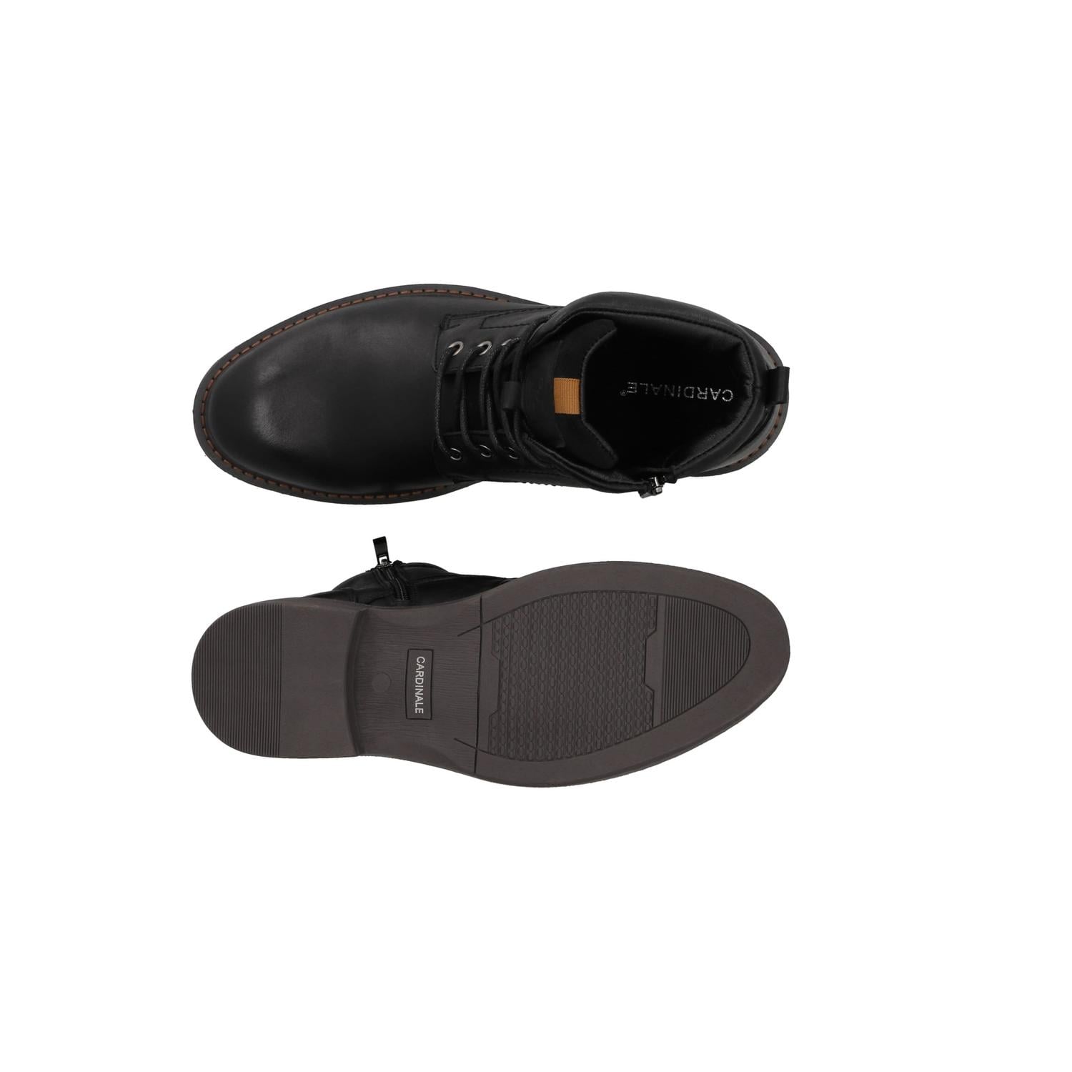 BOTINES HOMBRE CUERO REVARD-6-23 NEGRO ['ECOCUERO'] - 3
