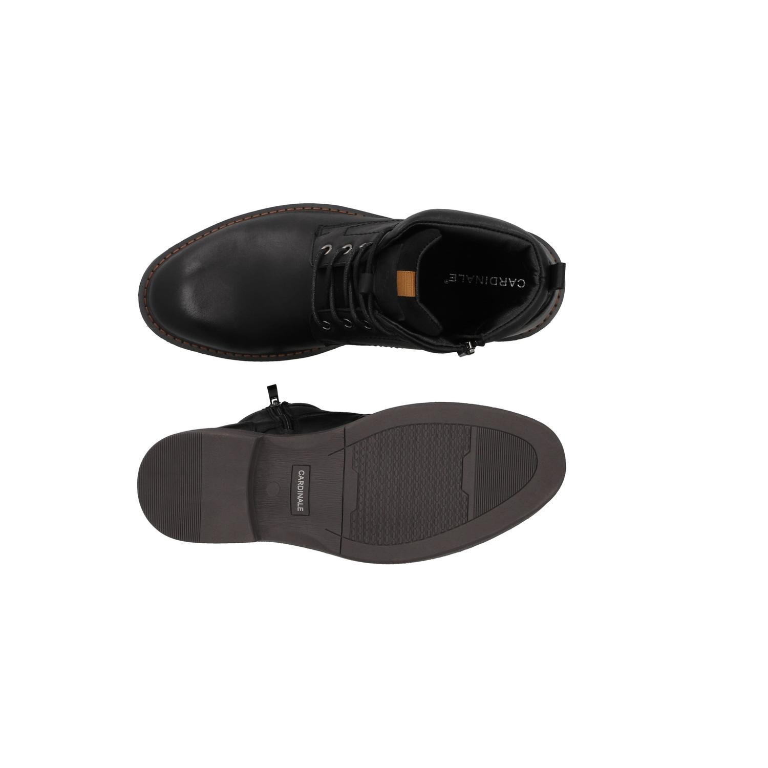 BOTINES HOMBRE CUERO REVARD-6-23 NEGRO ['ECOCUERO'] - 3