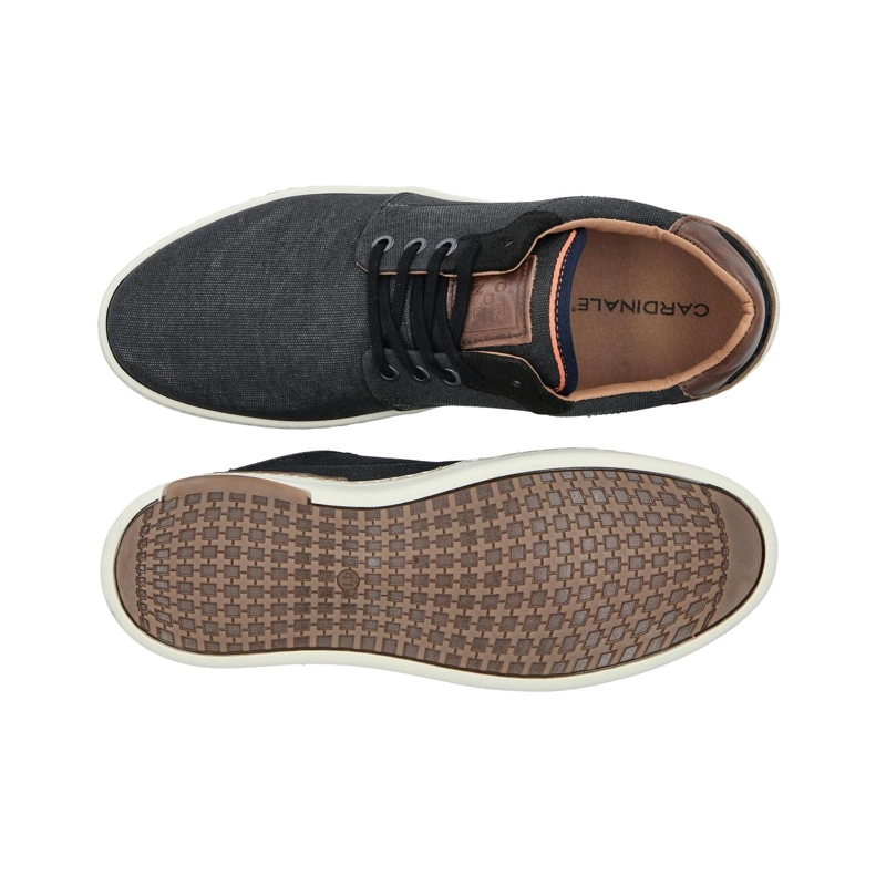ZAPATILLAS HOMBRE TEXTIL CARNABY-0-11 NEGRO ['ECOCUERO'] - 3