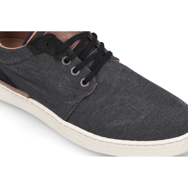 ZAPATILLAS HOMBRE TEXTIL CARNABY-0-11 NEGRO ['ECOCUERO'] - 4