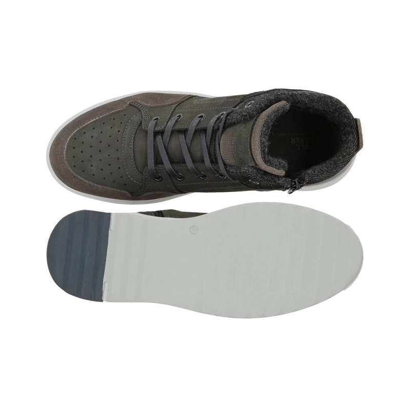 ZAPATILLAS URBANAS HOMBRE CUERO WYE-6-76 GRIS BULLBOXER - 3