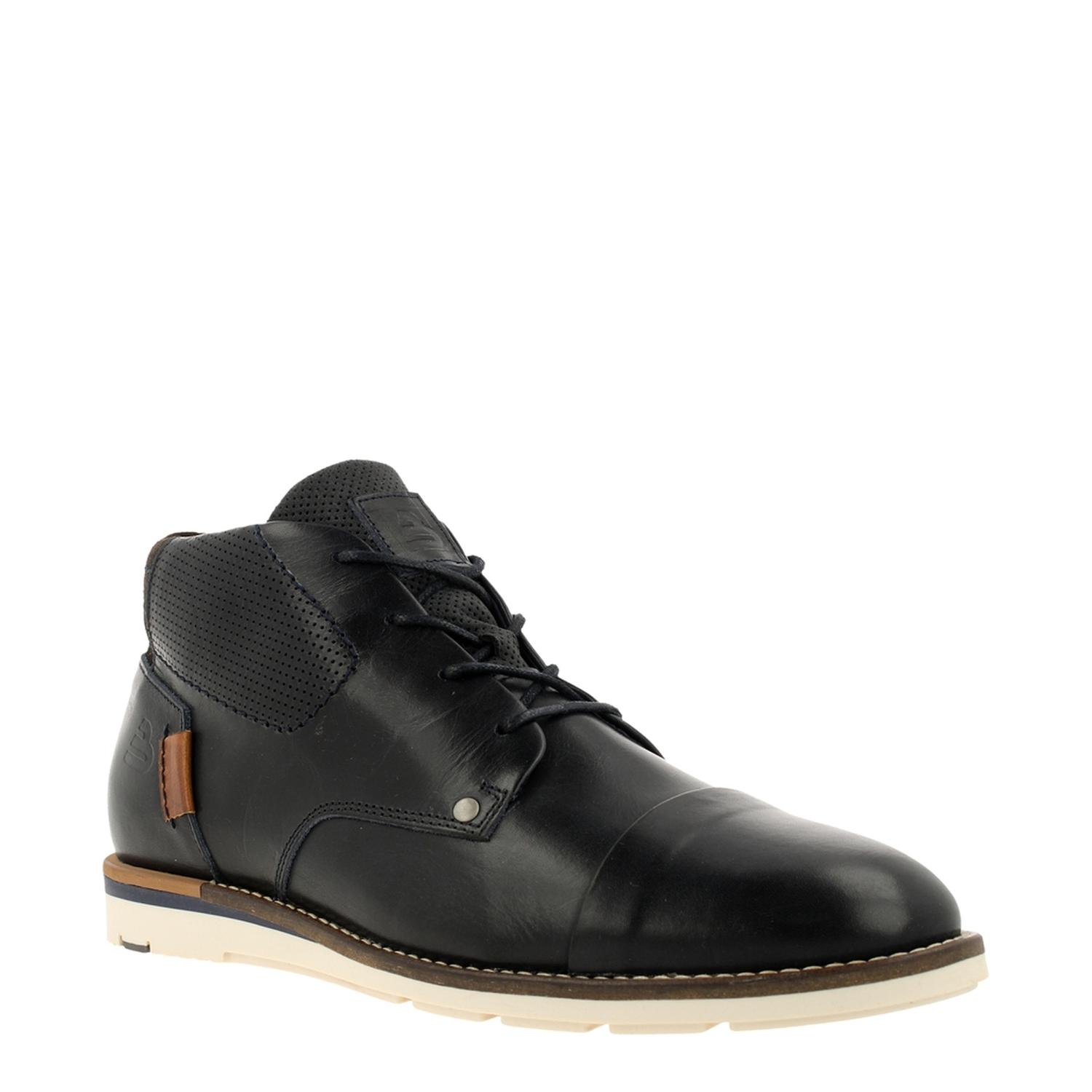 BOTINES HOMBRE CUERO LIDDON-6-07 AZUL BULLBOXER - 1