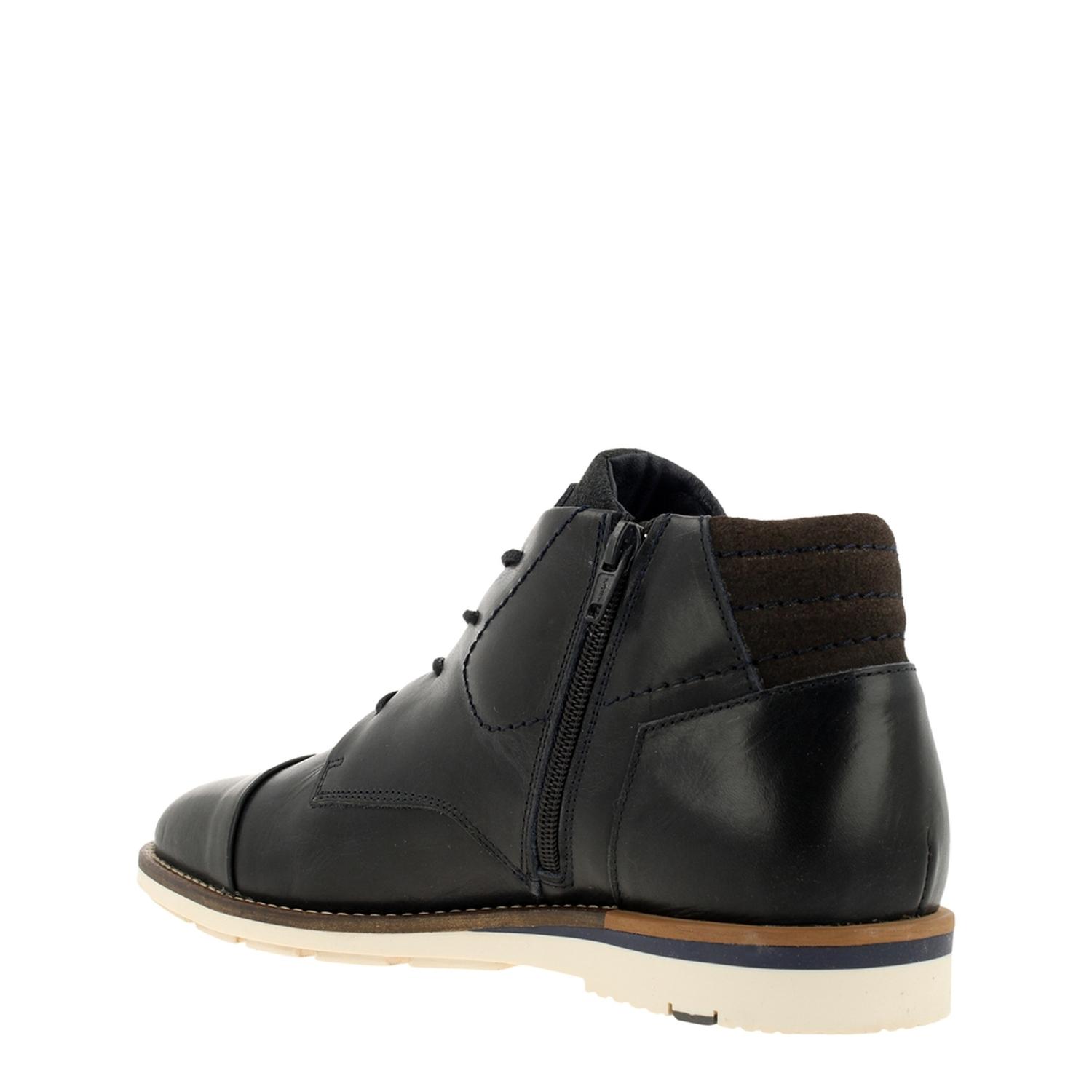 BOTINES HOMBRE CUERO LIDDON-6-07 AZUL BULLBOXER - 3