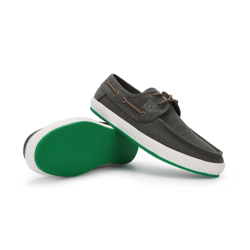ZAPATOS NAUTICOS HOMBRE TEXTIL NEGRO WESTLAND CARDINALE - 4