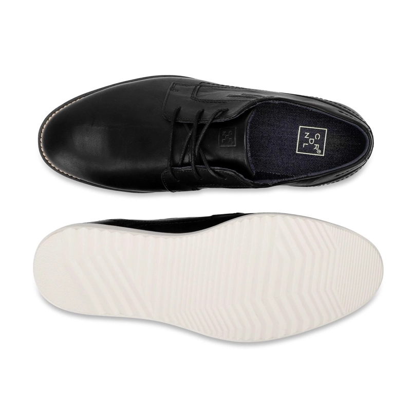 ZAPATOS HOMBRE CUERO SPENCER-0-01 NEGRO - 3