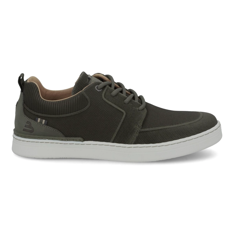 ZAPATILLAS URBANAS HOMBRE CUERO SINJ-0-90 VERDE BULLBOXER ['TEXTIL'] - 2