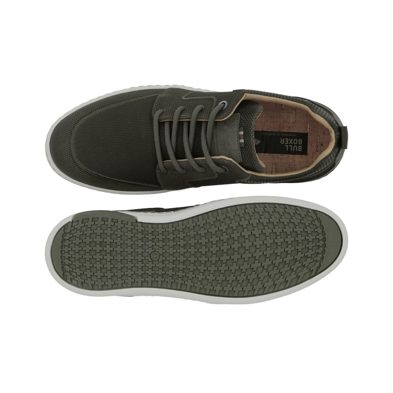 ZAPATILLAS URBANAS HOMBRE CUERO SINJ-0-90 VERDE BULLBOXER ['TEXTIL'] - 3