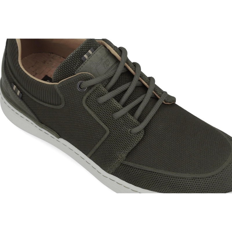 ZAPATILLAS URBANAS HOMBRE CUERO SINJ-0-90 VERDE BULLBOXER ['TEXTIL'] - 5