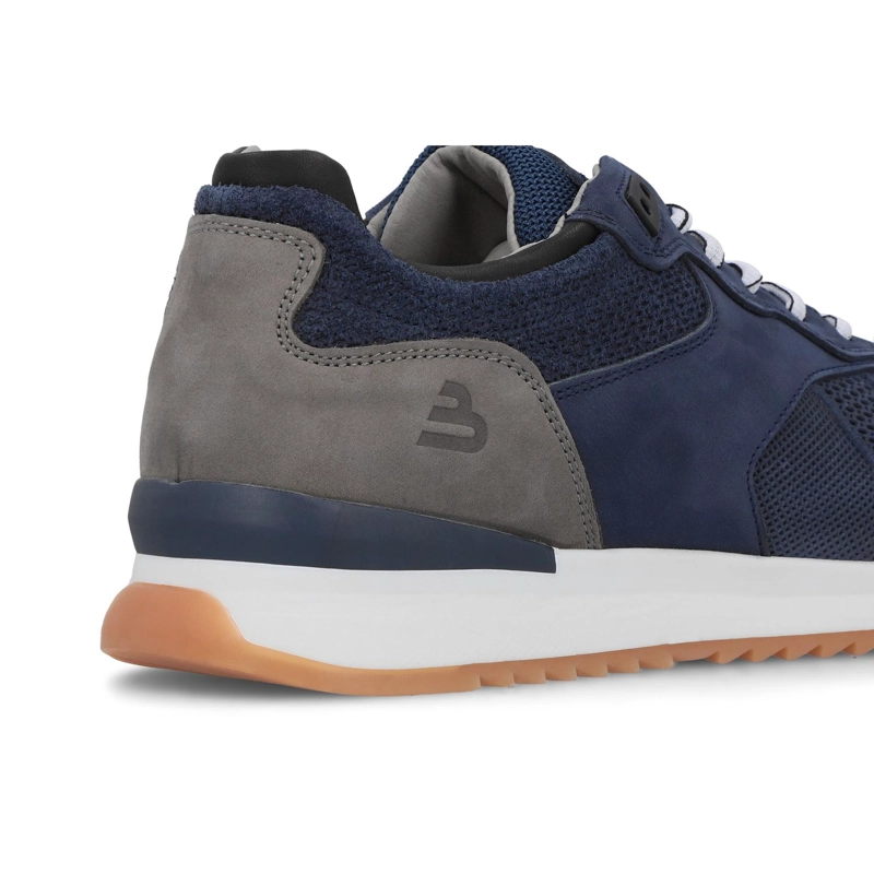 ZAPATILLAS URBANAS HOMBRE CUERO BEEK-0-95 AZUL BULLBOXER - 4