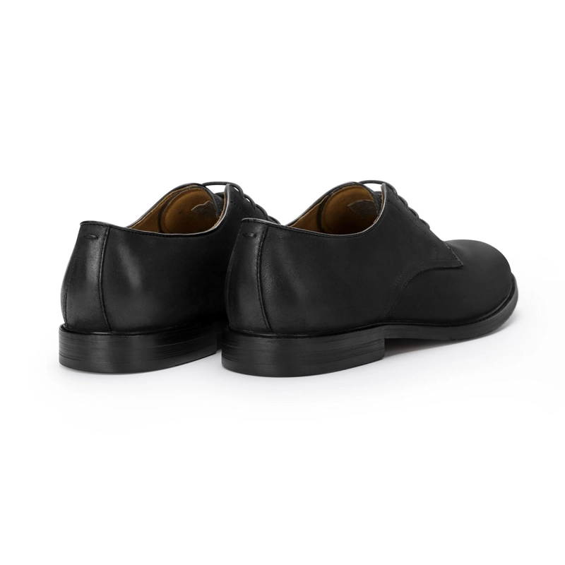 ZAPATOS HOMBRE CUERO BARKER-0-22 NEGRO ['TEXTIL'] - 5