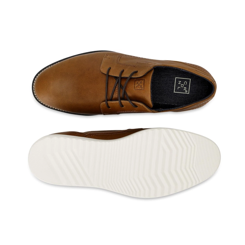 ZAPATOS HOMBRE CUERO SPENCER-0-01 BRANDY - 3