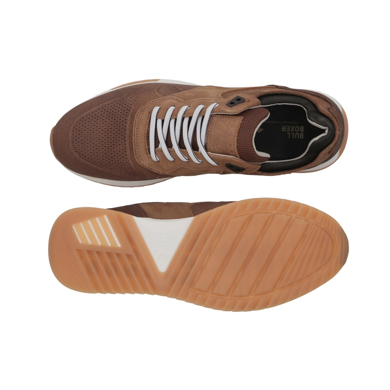 ZAPATILLAS URBANAS HOMBRE CUERO BEEK-0-95 BRANDY BULLBOXER - 3