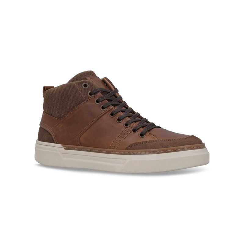 ZAPATILLAS CAÑA ALTA HOMBRE CUERO CITATION-6-80 BRANDY CARDINALE - 1