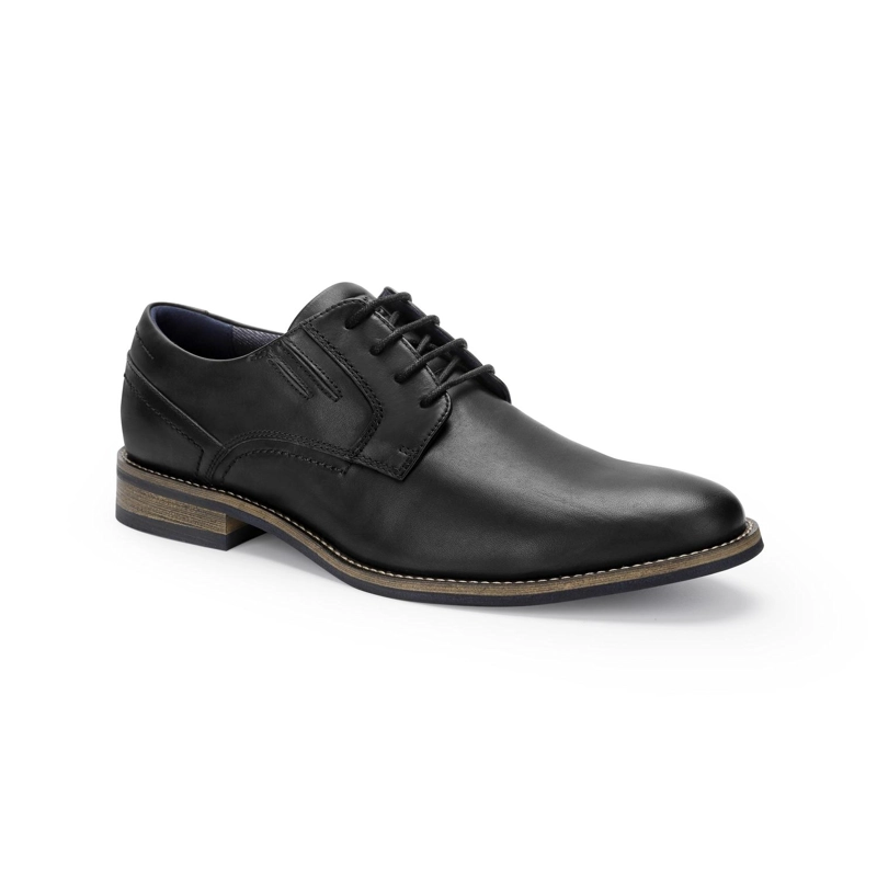 ZAPATOS HOMBRE CUERO DENIZEN-0-05 NEGRO - 1
