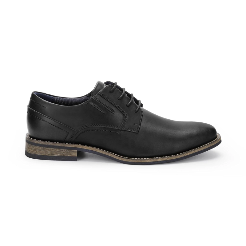 ZAPATOS HOMBRE CUERO DENIZEN-0-05 NEGRO - 2