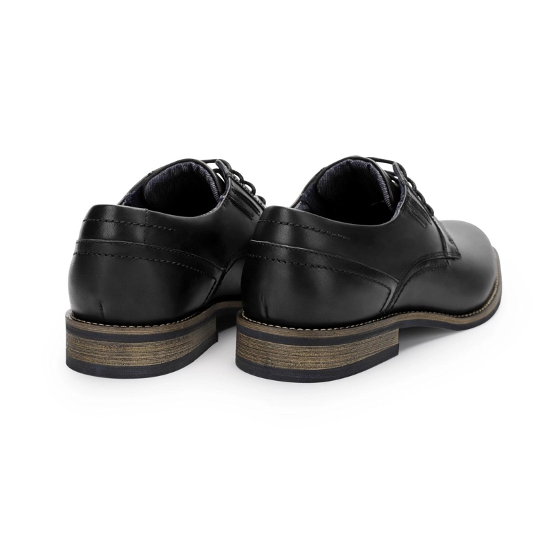 ZAPATOS HOMBRE CUERO DENIZEN-0-05 NEGRO - 5