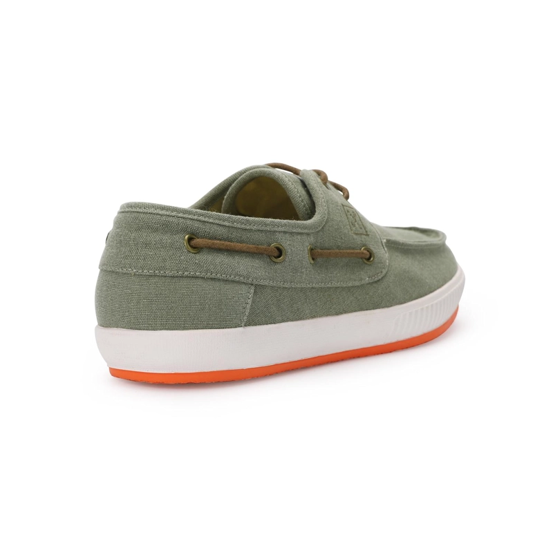 ZAPATOS NAUTICOS HOMBRE TEXTIL VERDE WESTLAND CARDINALE - 4