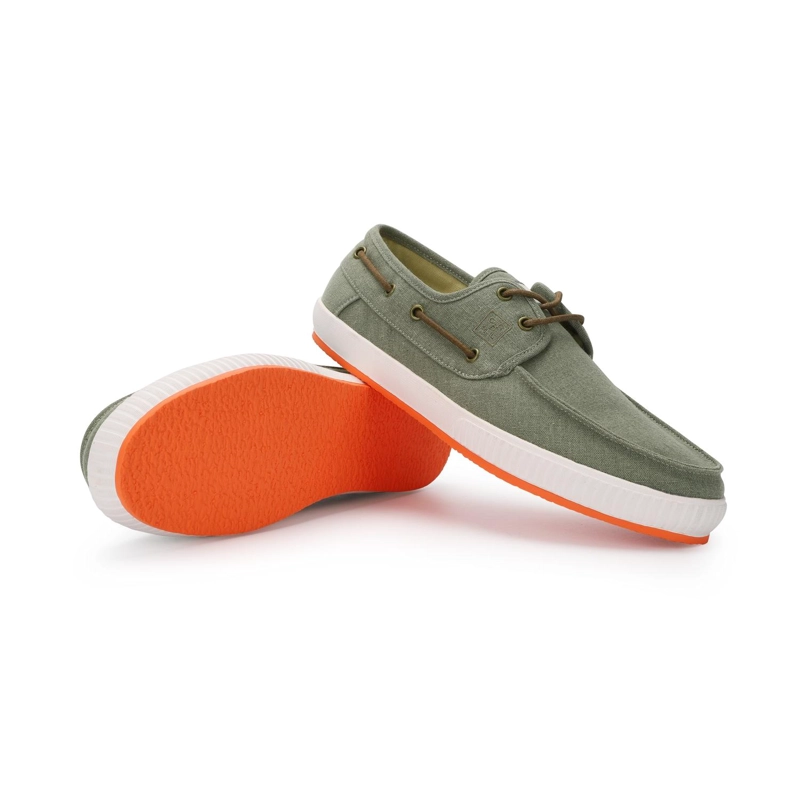 ZAPATOS NAUTICOS HOMBRE TEXTIL VERDE WESTLAND CARDINALE - 6