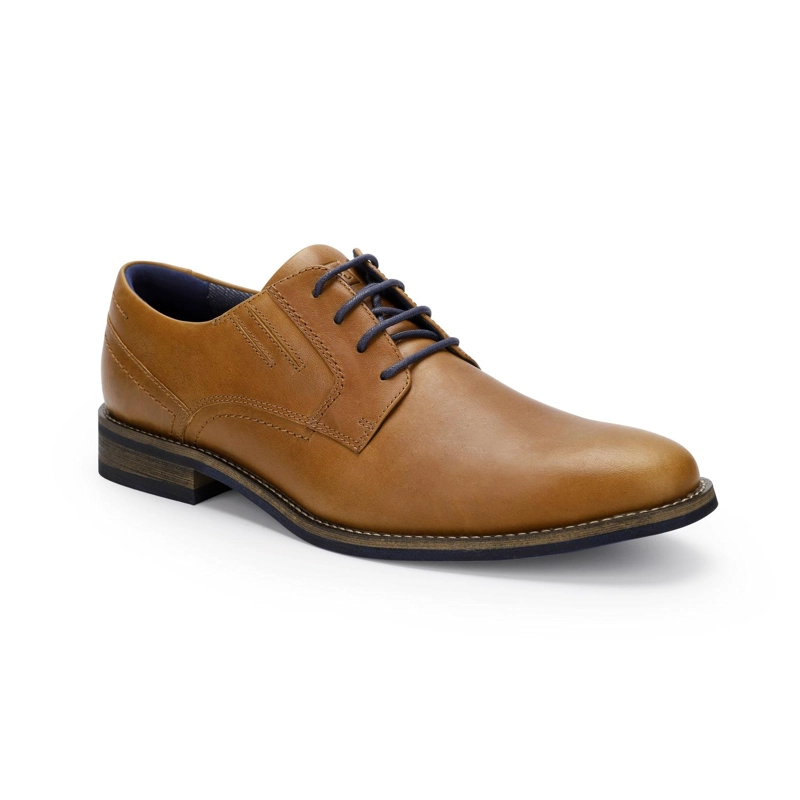 ZAPATOS HOMBRE CUERO DENIZEN-0-05 BRANDY ['TEXTIL'] - 1