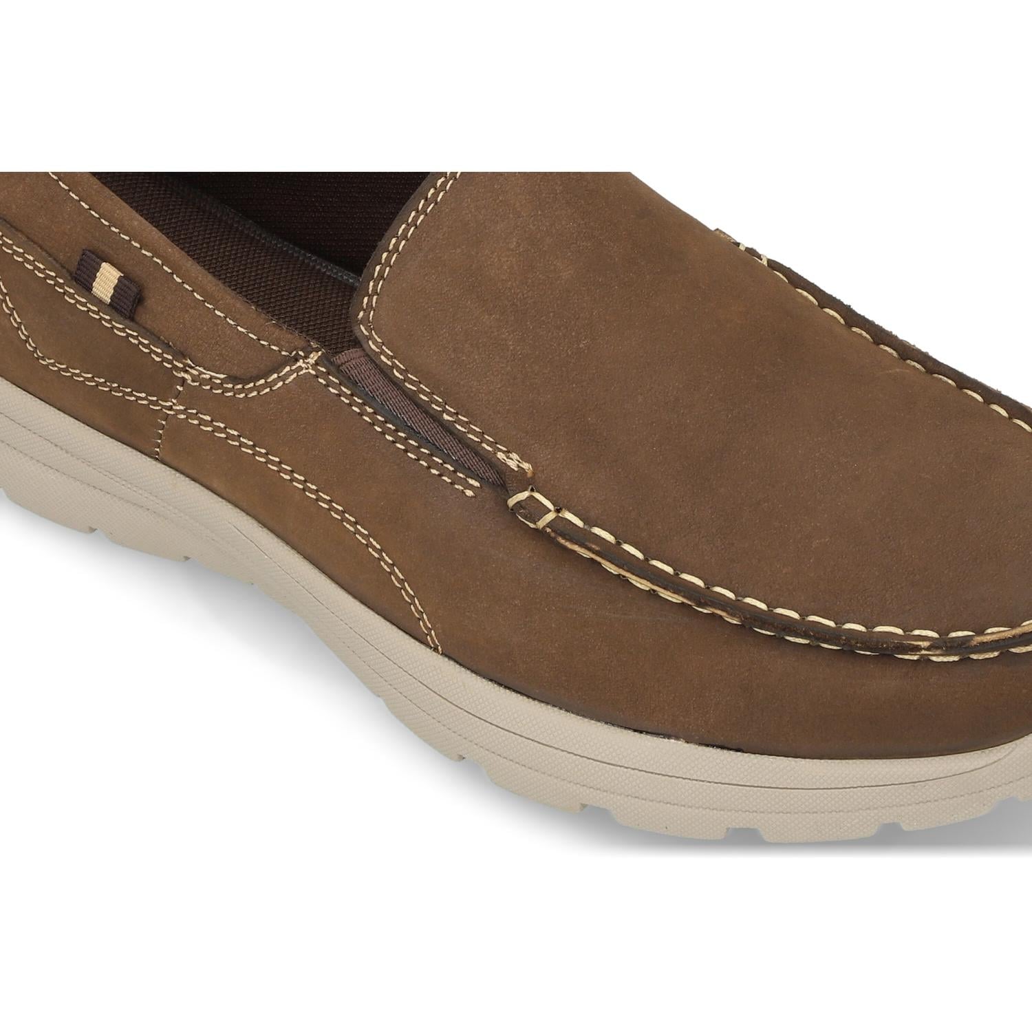 ZAPATOS HOMBRE SLIP-ON CUERO ANTIBES-3-22 CAFE  CARDINALE - 3
