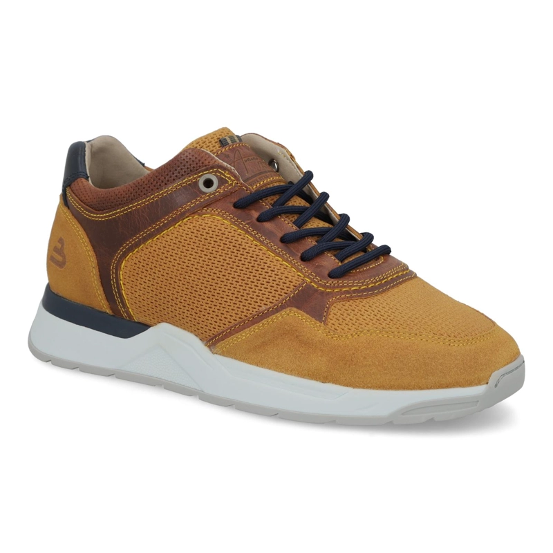 ZAPATILLAS URBANAS HOMBRE CUERO OMIS-0-73 MOSTAZA BULLBOXER - 1