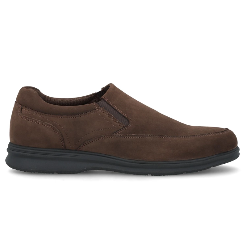 ZAPATOS HOMBRE CUERO MORNE-3-20 CAFE ['TEXTIL'] - 2