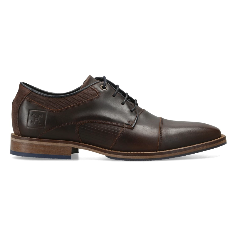 ZAPATOS HOMBRE CUERO KABOOM-0-84 CAFE  CARDINALE - 2