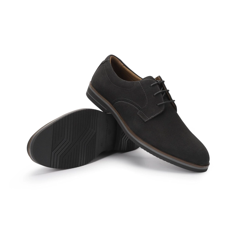 ZAPATOS HOMBRE CUERO BALTIMORE-0-02 NEGRO B - 6