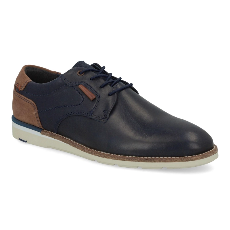 ZAPATOS HOMBRE CUERO UTRECHT-0-01 AZUL - 1