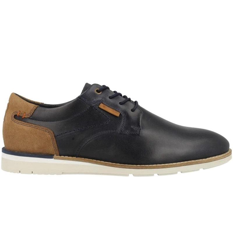 ZAPATOS HOMBRE CUERO UTRECHT-0-01 AZUL - 2