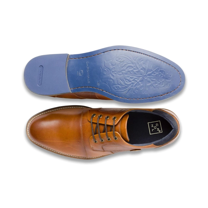 ZAPATOS HOMBRE CUERO DENIZEN-0-01-BRANDY ['TEXTIL'] - 3