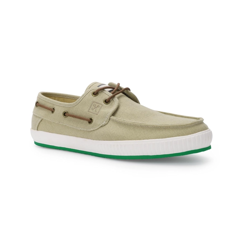 ZAPATOS NAUTICOS HOMBRE TEXTIL BEIGE WESTLAND CARDINALE - 1