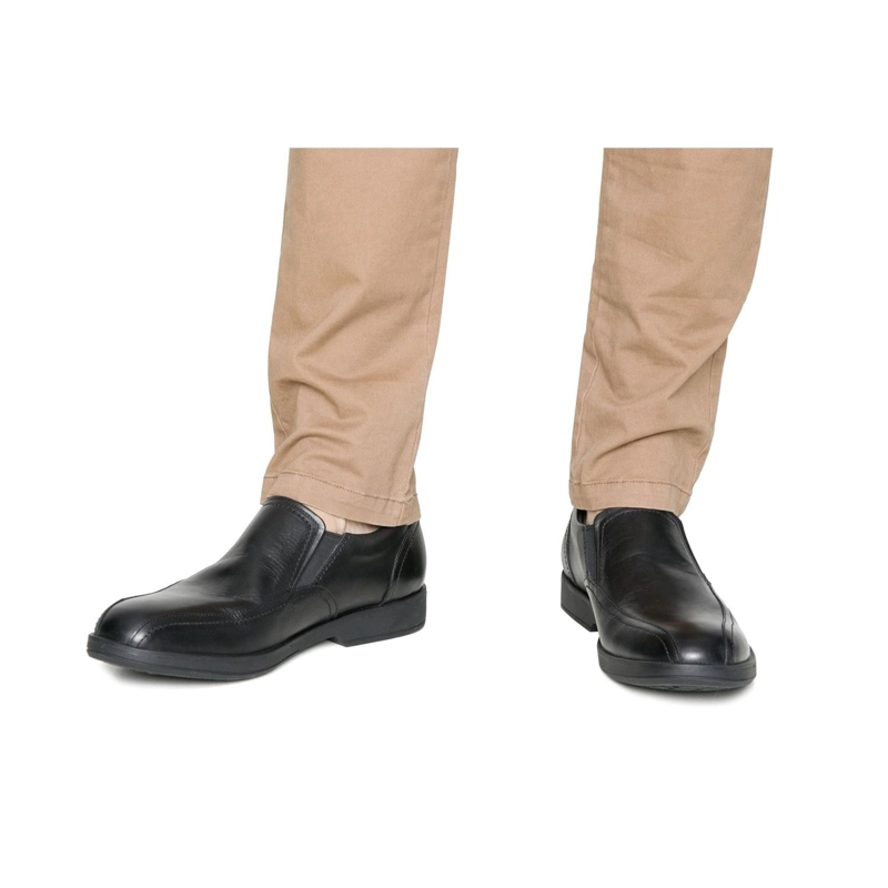 ZAPATOS SLIP-ON HOMBRE CUERO 24 FLEX BLISSER-3-06-NEGRO - 3