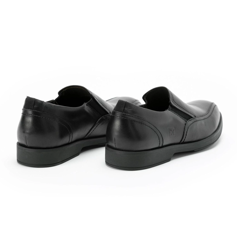 ZAPATOS SLIP-ON HOMBRE CUERO 24 FLEX BLISSER-3-06-NEGRO - 5