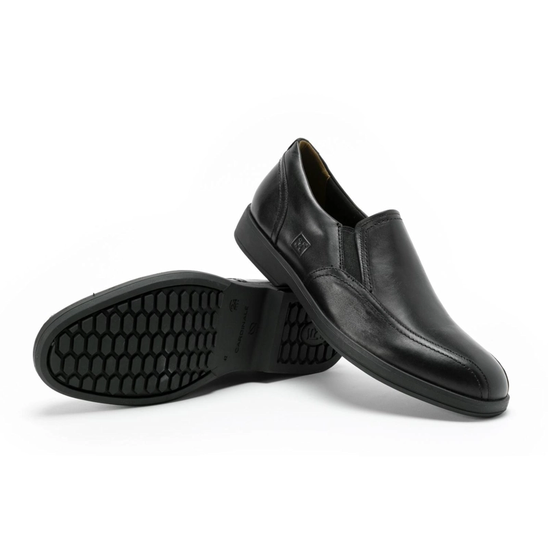 ZAPATOS SLIP-ON HOMBRE CUERO 24 FLEX BLISSER-3-06-NEGRO - 6