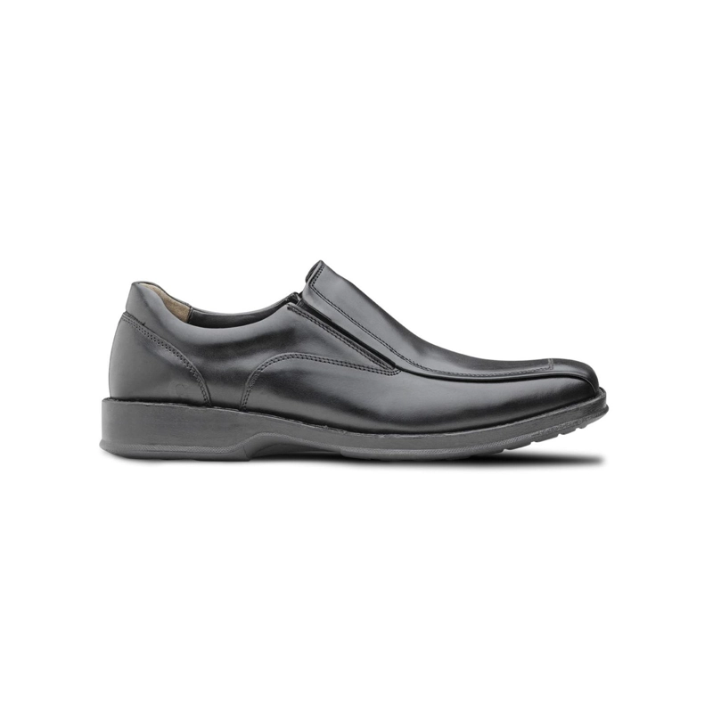 ZAPATOS SLIP-ON HOMBRE CUERO 24 FLEX FINANCIAL-3-81-NEGRO - 2
