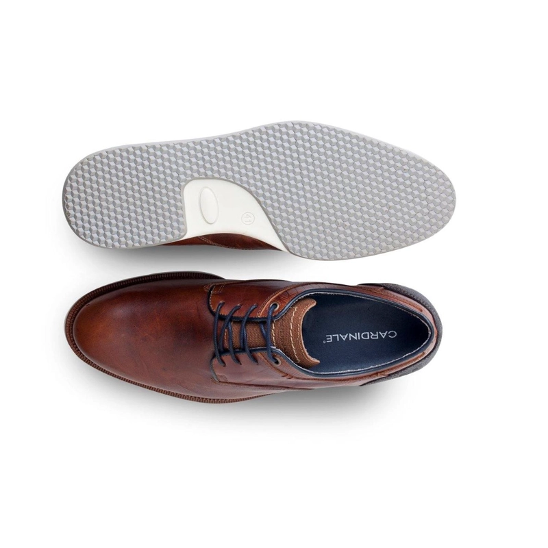 ZAPATOS HOMBRE CUERO MANHATTAN-0-35-BRANDY - 4