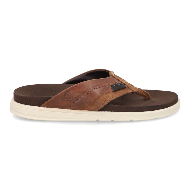 SANDALIAS HOMBRE CUERO SOLTA-9-53 BRANDY BULLBOXER - 2
