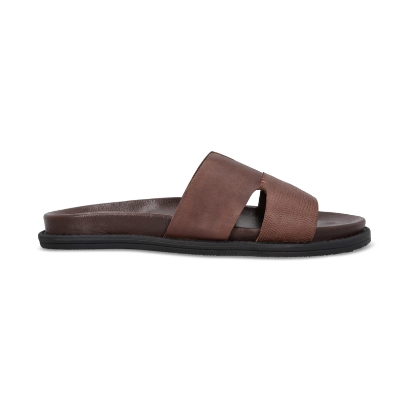 SANDALIAS HOMBRE CUERO QUINN-9-03 BRANDY - 2