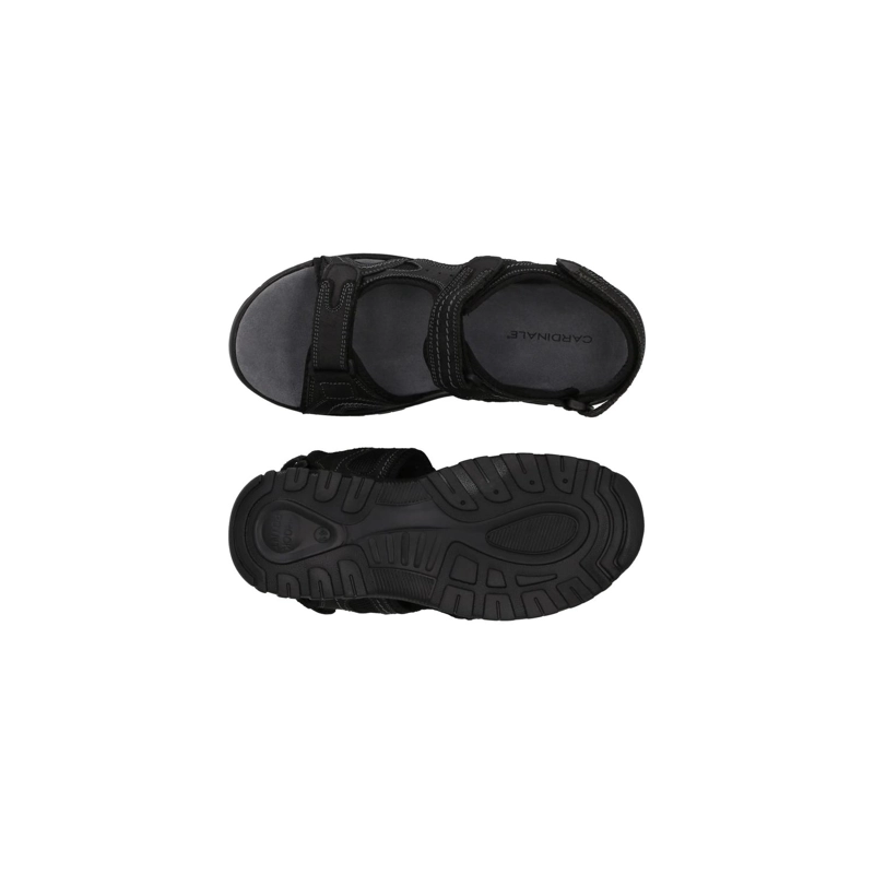 SANDALIAS HOMBRE CUERO TUENT-9-30 NEGRO - 3