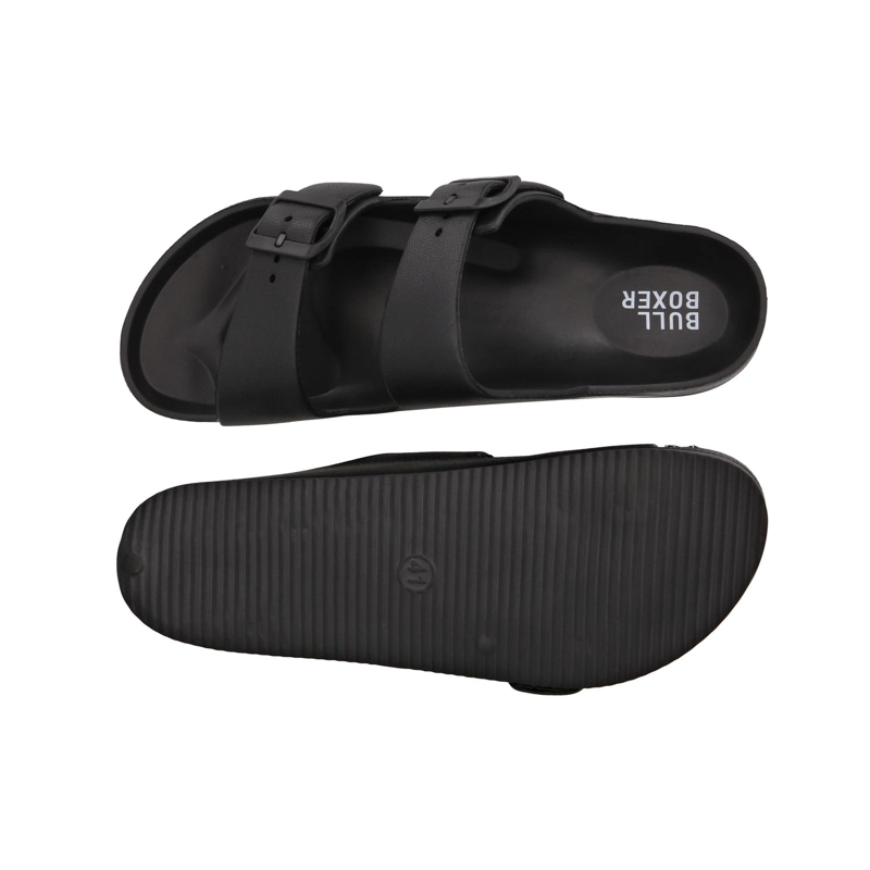 SANDALIAS HOMBRE GOMA EMMEN-9-01 NEGRO BULLBOXER - 3