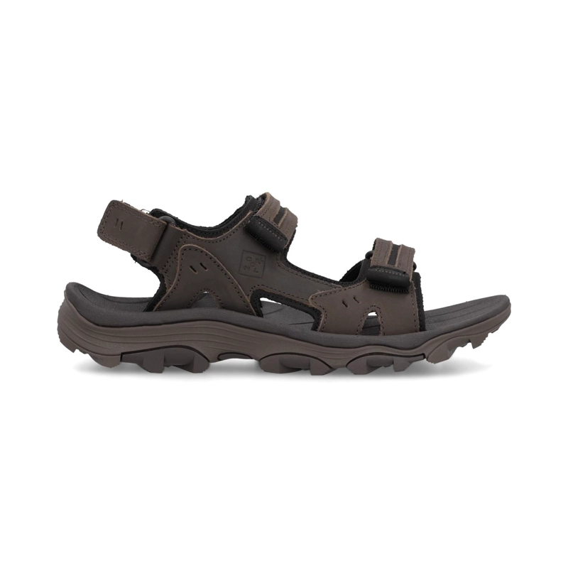 SANDALIAS HOMBRE CUERO DANGAL-9-01 TAUPE - 2