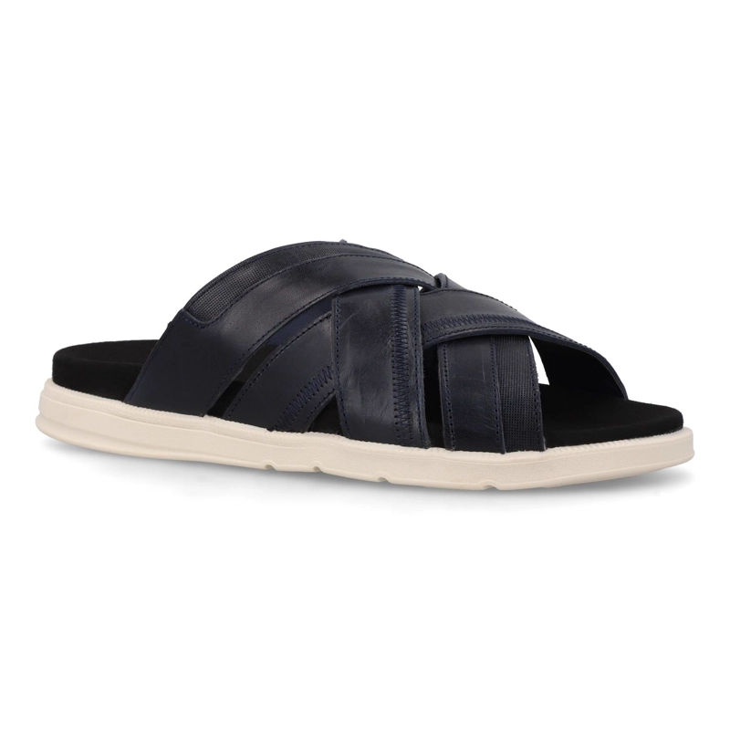 SANDALIAS HOMBRE CUERO TIEL-9-09 AZUL BULLBOXER - 3