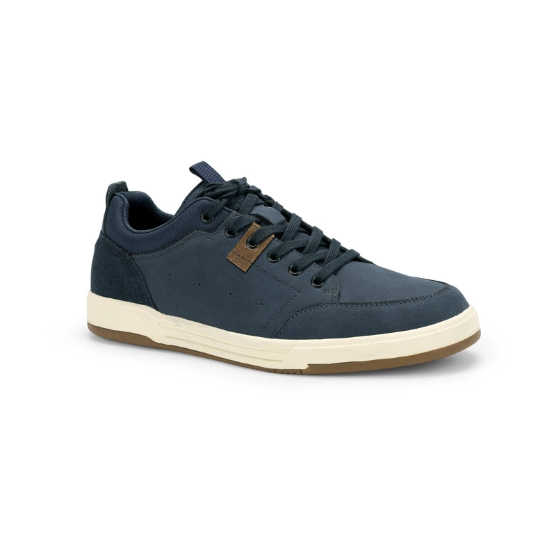 ZAPATILLAS HOMBRE CUERO GUNWALE-0-01 AZUL ['TEXTIL'] - 1