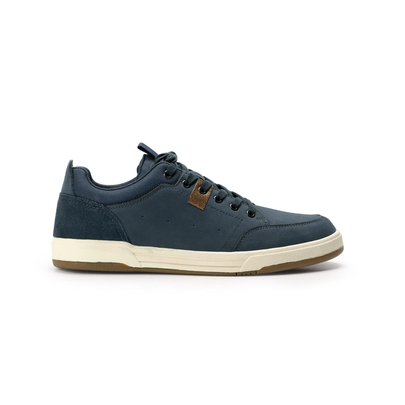 ZAPATILLAS HOMBRE CUERO GUNWALE-0-01 AZUL ['TEXTIL'] - 2