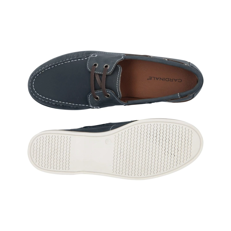 ZAPATOS HOMBRE CUERO GAVA-0-11 AZUL - 3