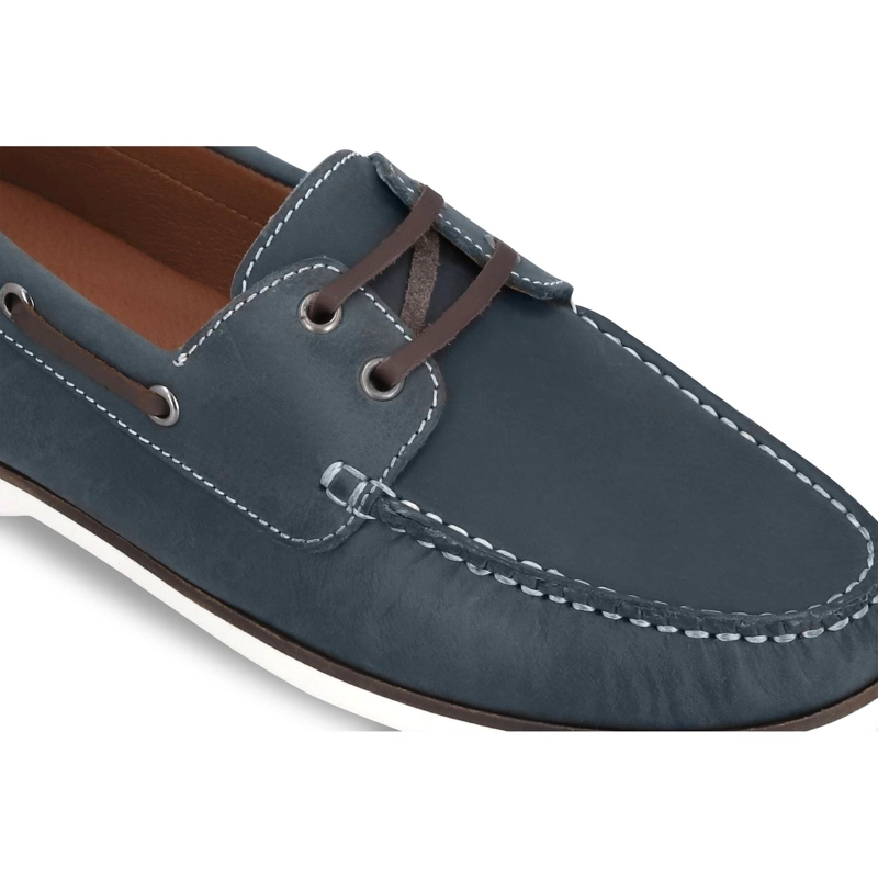 ZAPATOS HOMBRE CUERO GAVA-0-11 AZUL - 4