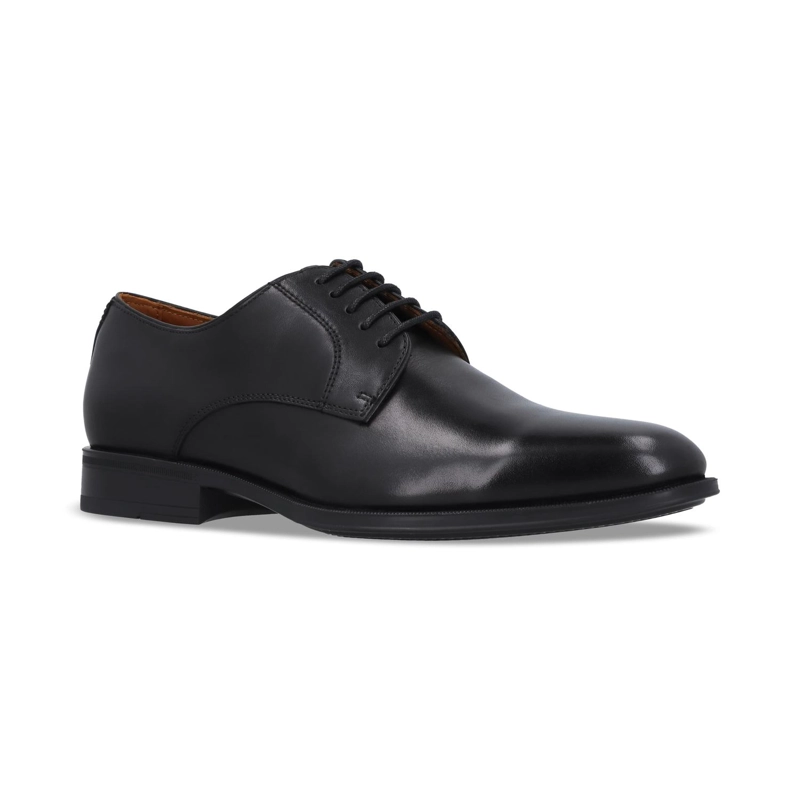 ZAPATOS HOMBRE CUERO DUNDALK-0-01 NEGRO - 1